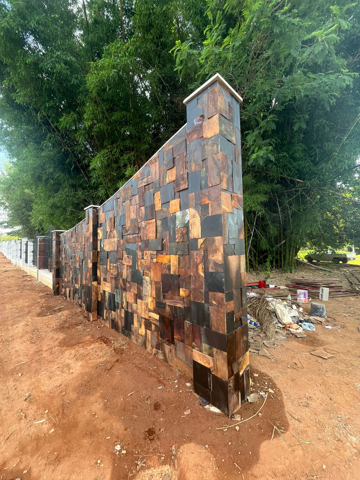 Pedra Ferro aplicado em projeto arquitetônico